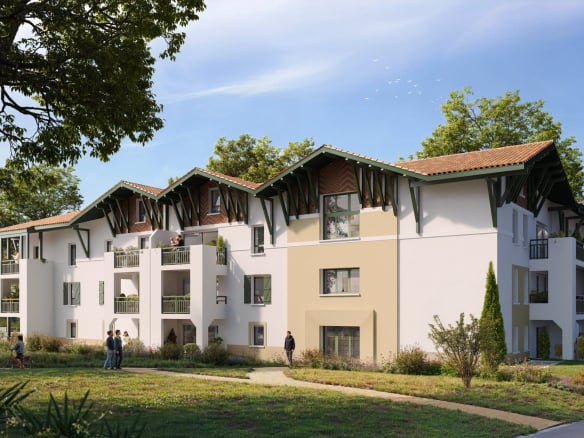 CAPBRETON – Résidence intimiste d’inspiration basco landaise